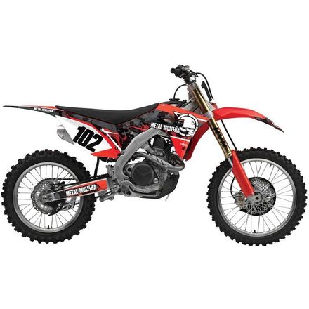 Factory Effex 2018 Metal Mulisha Complete Graphic Kit - Honda Factory Effex 2018 Metal Mulisha Complete Graphic Kit - Honda