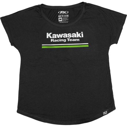 Factory Effex Women's Kawasaki Stripes Dolman Shirt