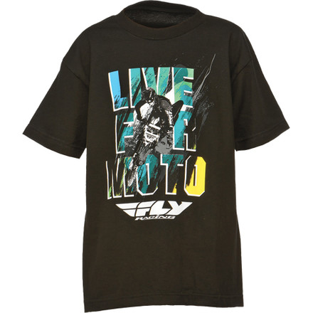 Fly Racing Youth Live For Moto T-Shirt