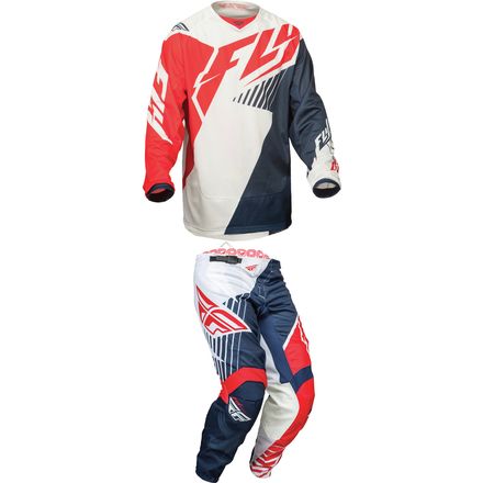 Fly Racing 2015 Youth Kinetic Mesh Pant/Jersey Combo
