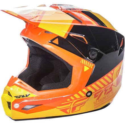 Motocross//Dirt Bike//ATV//MX Fly Racing *Kinetic Elite Onset* Off Road Helmet