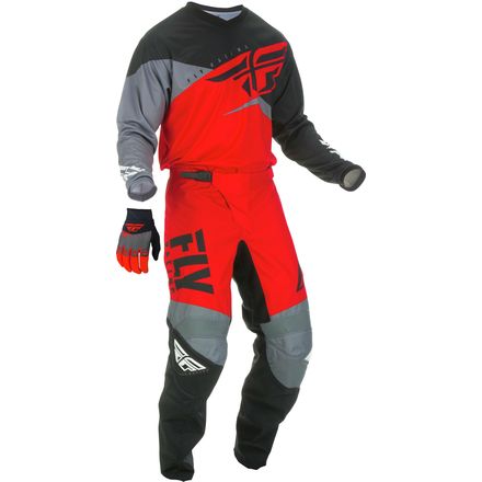 Fly Racing 2019 F-16 Jersey and Pants Combo Youth Red//Black//Gray Medium,26