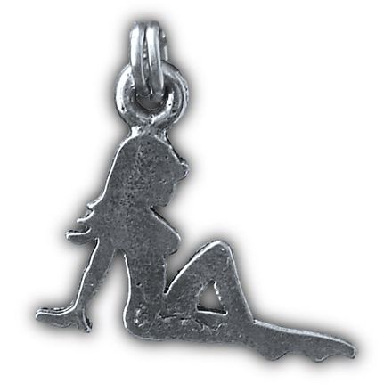 Guardian Bell Mudflap Girl Zipper Pull Guardian Bell Mudflap Girl Zipper Pull