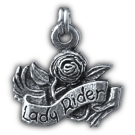 Guardian Bell Lady Rider Zipper Pull Guardian Bell Lady Rider Zipper Pull
