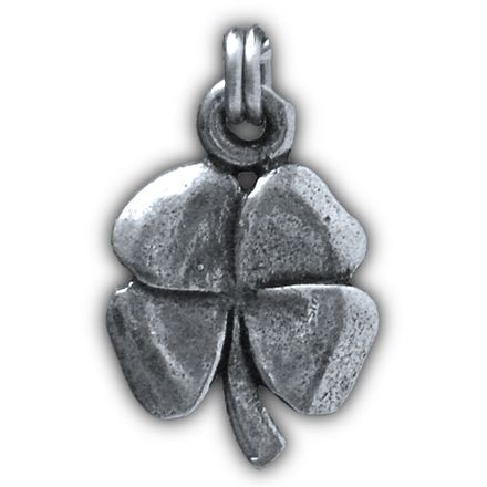 Guardian Bell Four Leaf Clover Zipper Pull