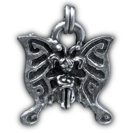 Guardian Bell Butterfly Zipper Pull Guardian Bell Butterfly Zipper Pull