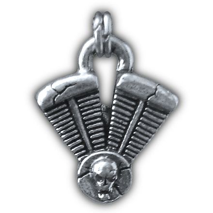 Guardian Bell V-Twin Zipper Pull Guardian Bell V-Twin Zipper Pull