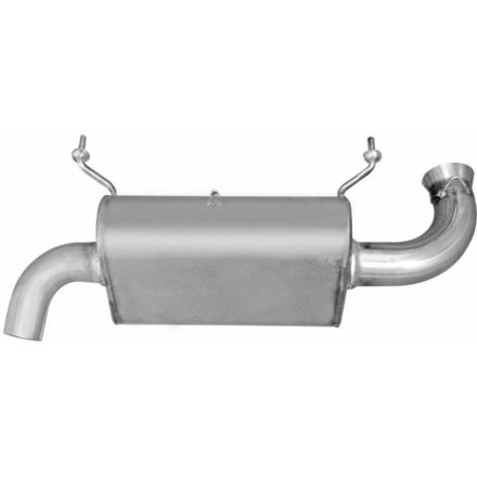 Gibson Exhaust Silent Single Core Slip-On Exhaust Gibson Exhaust Silent Single Core Slip-On Exhaust