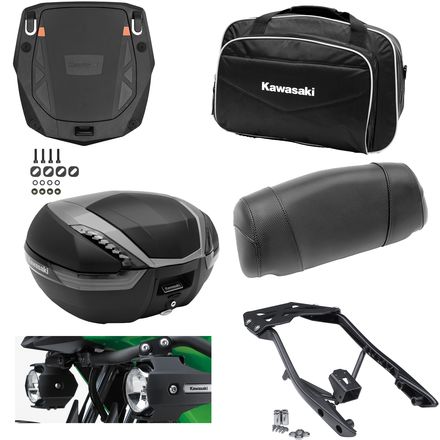 Genuine Kawasaki Accessories KQR Truck Bag Combo Genuine Kawasaki Accessories KQR Truck Bag Combo