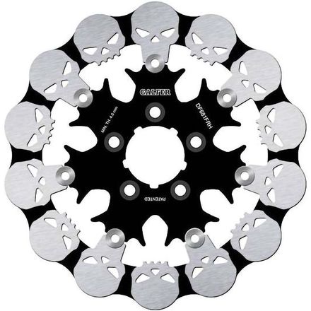 Galfer Solid Mount Skull Brake Rotor - Rear Galfer Solid Mount Skull Brake Rotor - Rear