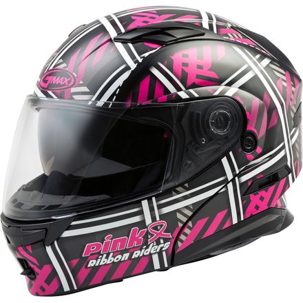 GMAX MD-01 Pink Ribbon Riders Helmet