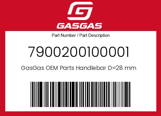 0 Gasgas OEM Part 7900200100001