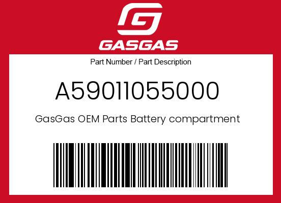 0 Gasgas OEM Part A59011055000