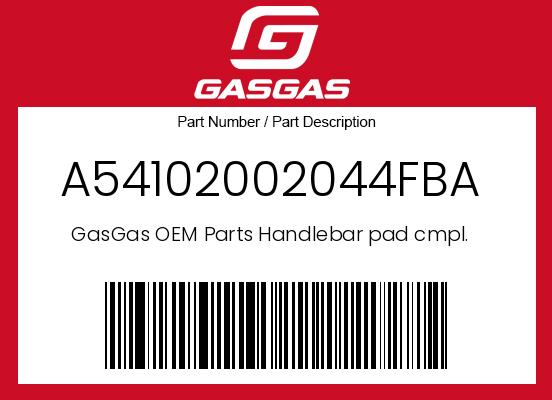 0 Gasgas OEM Part A54102002044FBA