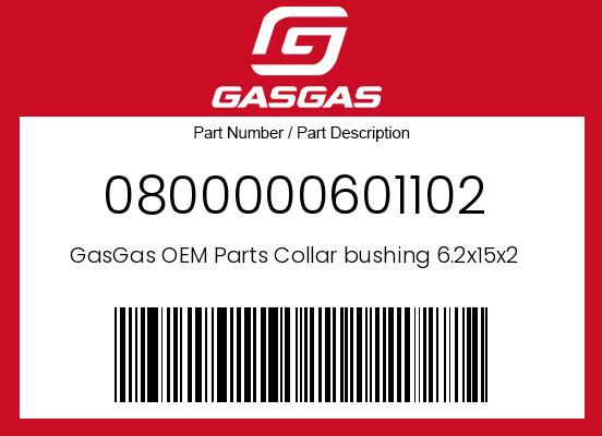 0 Gasgas OEM Part 0800000601102