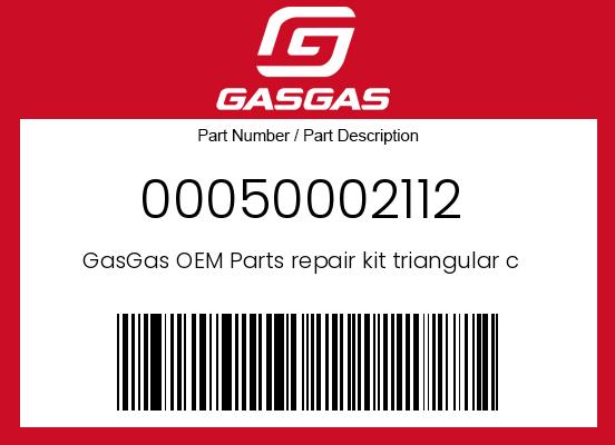 0 Gasgas OEM Part 00050002112