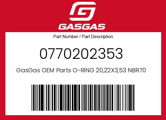 0 Husqvarna OEM Part 0770202353