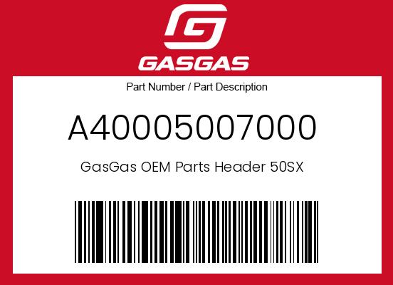 0 Husqvarna OEM Part A40005007000