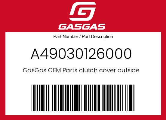 0 Gasgas OEM Part A49030126000