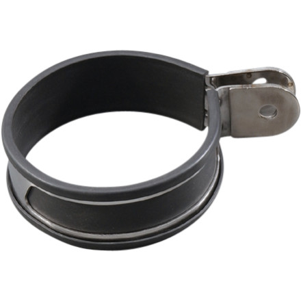 GYTR Stainless Steel Replacement Strap and Rubber For Oval Titanium Mufflers GYTR Stainless Steel Replacement Strap and Rubber For Oval Titanium Mufflers