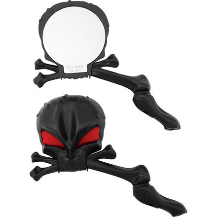 HardDrive Skull Head Mirror Set