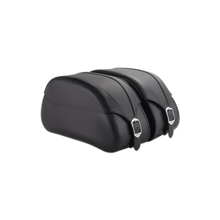 Honda Genuine Accessories Motorcycle Leather Saddlebags