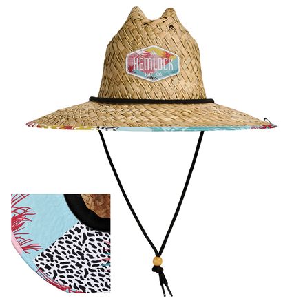 Hemlock Hat Co. Straw Hat - Memphis Hemlock Hat Co. Straw Hat - Memphis