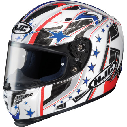 hjc american flag helmet HJC RPS-10 Patriot Helmet [obs]