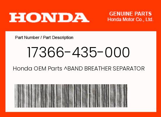 0 OEM Part 17366-435-000