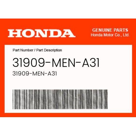 2016 Honda CRF450R OEM Part 31909-MEN-A31