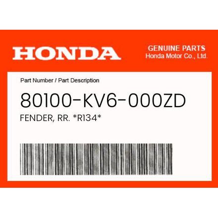 0 OEM Part 80100-KV6-000ZD