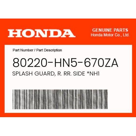 0 OEM Part 80220-HN5-670ZA