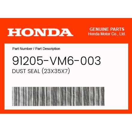 0 OEM Part 91205-VM6-003