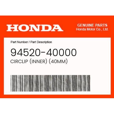 2005 Honda OEM Part 94520-40000