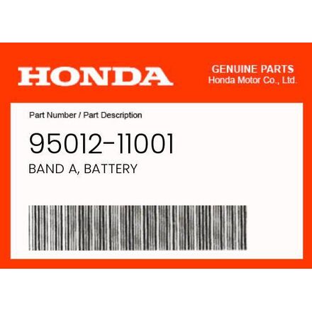 2014 HONDA OEM Part 95012-11001