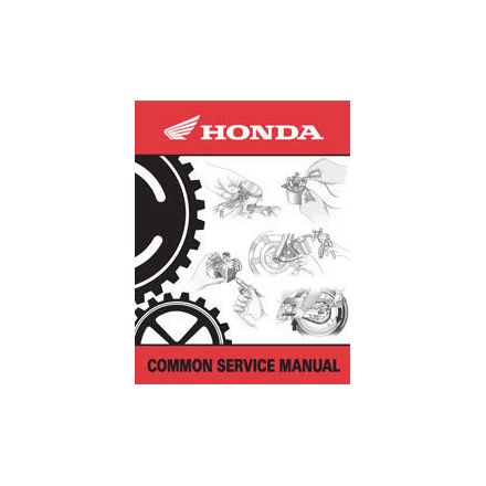 Honda OEM Parts Common Factory Service Manual