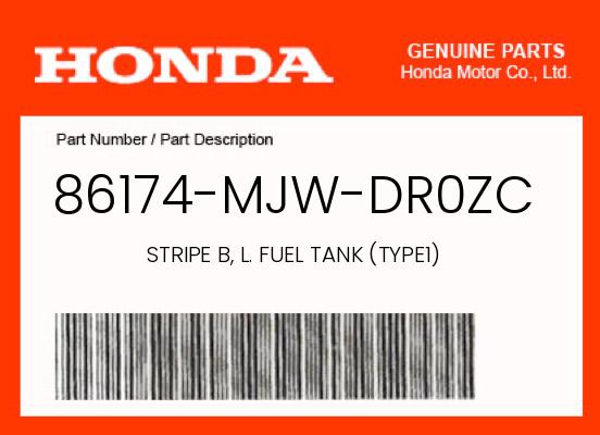 0 OEM Part 86174-MJW-DR0ZC