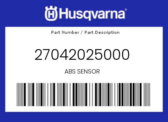 0 KTM OEM Part 27042025000