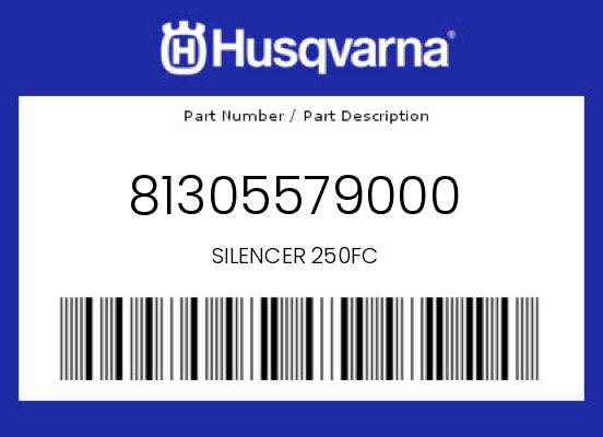 0 Husqvarna OEM Part 81305579000