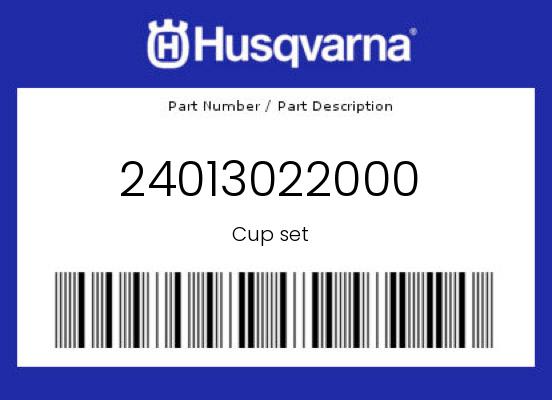 0 Husqvarna OEM Part 24013022000