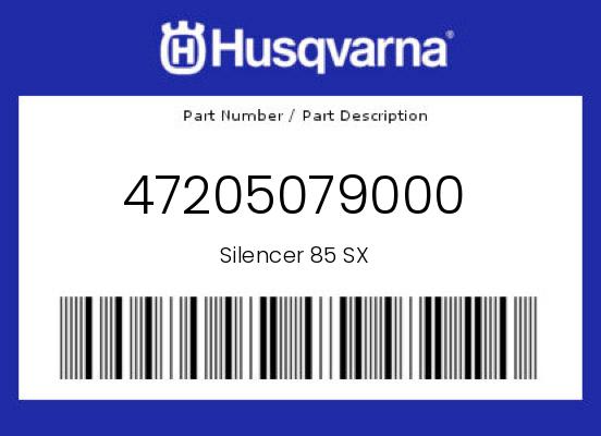Silencer 85 SX undefined