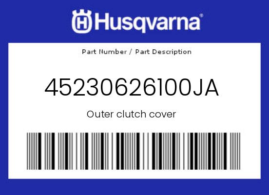 0 Husqvarna OEM Part 45230626100JA