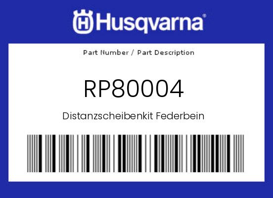 0 KTM OEM Part RP80004