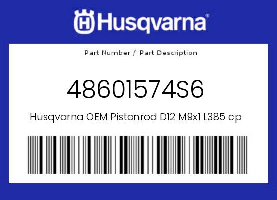 0 Husqvarna OEM Part 48601574S6