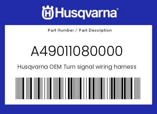 0 KTM OEM Part A49011080000