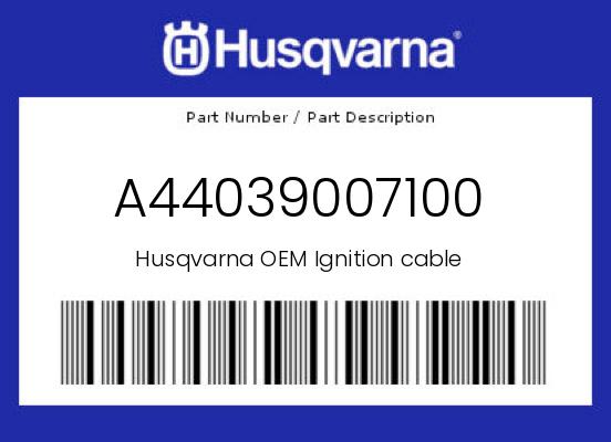 0 Husqvarna OEM Part A44039007100