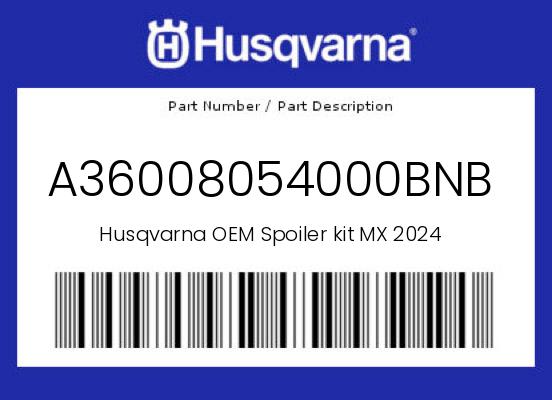 0 Husqvarna OEM Part A36008054000BNB