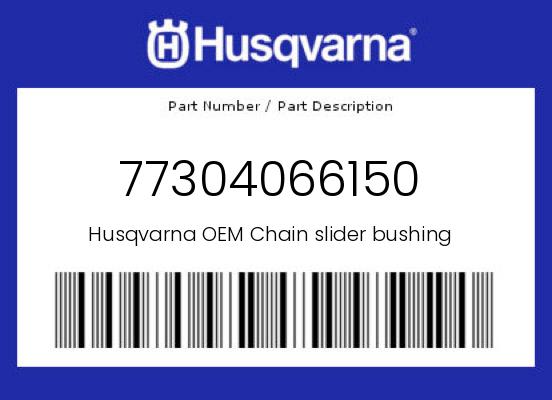 OEM Chain Slider Bushing for KTM, Husqvarna & GasGas - 77304066150 undefined