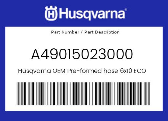 0 Husqvarna OEM Part A49015023000