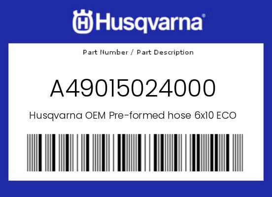 0 Husqvarna OEM Part A49015024000